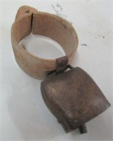 Antique Wood Collar Goat Bell