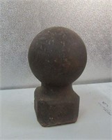 Antique Iron Ball ( Iron Copper Bowl Form ) Heavy
