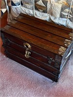 Vintage Trunk with key