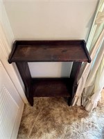Vintage / antique hall shelf / table