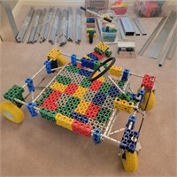 Large Octablox Toy Building Blocks & Materials Lot