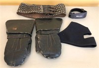 Vintage Gloves & Belt