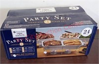 24 piece Party set, new in box