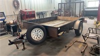 H&H single axel utility trailer - 10 ft bed 76