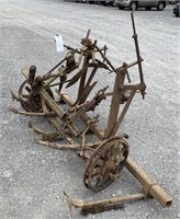 (CQ) Wooden & Steel Plow Parts. 
(Approx. 49”