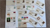Lot of 30 Foreign First Day Issue Envelopes. NOT