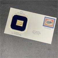 22kt Gold Replica Stamp