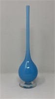 Teardrop Vase Atomic Art Glass 1960s Mod