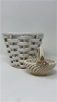The Walter Hatches Italy Basket Pottery