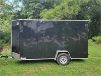 2019 Covered Wagon 6 x 12 Enclosed Trailer LED