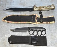 FIGHTING & HUNTING KNIVES ! -LW-R