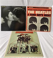 Vintage Beatles vinyl set of 3! -  ZG