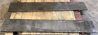 (2) 60-1/4"x10-1/4"x1" Steel Plates