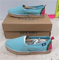New Sperry Kid's Girls Sky Sail Sneaker Size 12.5m