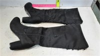 New Anka High Heel Women's Boots Size 8 Black