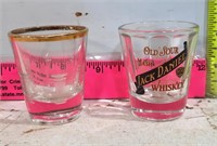 2 Jack Daniel's Shot Glasses