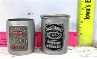 Jack Daniel's Pewter & Other Pewter Shot Glasses