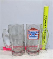 Big Budweiser  Glass Mug and Other Glass Mug