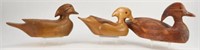 Lot #3011 - Carved Wood Duck signed Jimmy