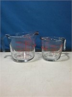 Pair of Anchor Hocking measuring cups new