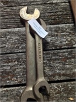 2 Brass wrenches
