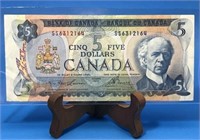 1972 $5 Bank of Canada