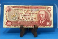 1975 $50 Bank of Canada