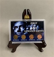 First and Last US Lincoln Cents Presentation Set