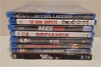 8 NEW Sealed Blu Ray Disc Movies - Defiance +