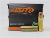 (20 Rds) HSM 45 Colt 300 Gr. JFP Ammo
