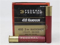 (20 Rds) Federal Premium 410 Handgun 3"Buckshot