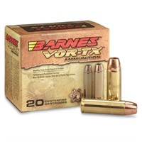 (20 rds)Barnes VOR-TX .45 Colt  200 gr XPB  HP