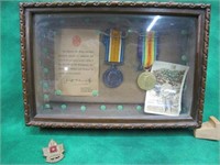 CANADIAN MILITARY WW1 CAMPAIGN & VICTORY MEDALS