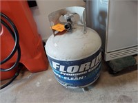 PROPANE TANK HALF FULL