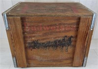 Budweiser Anheser Busch Crate w/ Top - Vintage