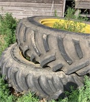pair tractor tires