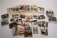 LARGE LOT OF ELVIS & BEATLES COLLECTOR CARDS