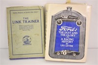 THE LINK TRAINER & FORD RACING HISTORY BOOK