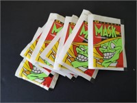 10 UNOPENED PACKS OF MASK STICKERS
