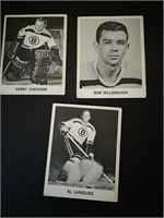 1965 COKE NHL CARD LOT  WITH CHEEVERS ROOKIE