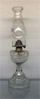 Early Clear Glass Oil Lantern