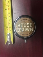 HOUSE BROWN BEER TAP