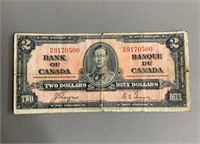 1937 $2.00 Bank of Canada Note