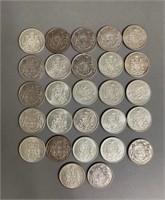 Lot 1920-1967 RCM Silver Quarters