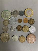 Lot of World Coins-Various Years and Denominations