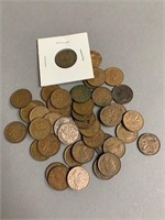 Lot 1950's RCM One Cent Coins-Loose