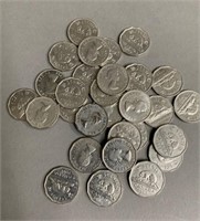 Lot 1954-194 RCM Nickel Coins-Loose