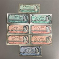 1954-1957 Bank of Canada Notes