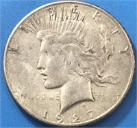 1927 S  Peace Dollar -  USA