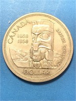 1958 Silver Dollar -  Canada
